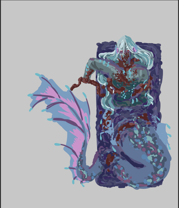 WKaisken's tweet photo. progress of roughing in color https://t.co/NcDO93OinT