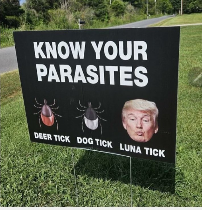 Sorry about this unsolicited tick pic. #Trump