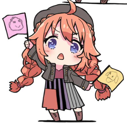ユニ(プリコネ) 「8月の絵です...」|十月十日ちゃん🎄新人Vtuber ファンのイラスト