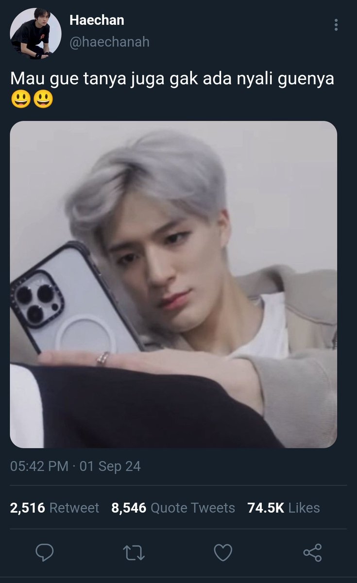 tforhanoisme's tweet photo. Noren AU

Pacaran versi anak organisasi

——Pak Presma itu bisa stres gak, sih? 
Bisa. 
——Terus, kalau lagi stres biasanya ngapain? 
Coba tanya senat kita 😃

Edisi: obatnya Pak Presma kalau lagi stres https://t.co/ql5YF5kzd1