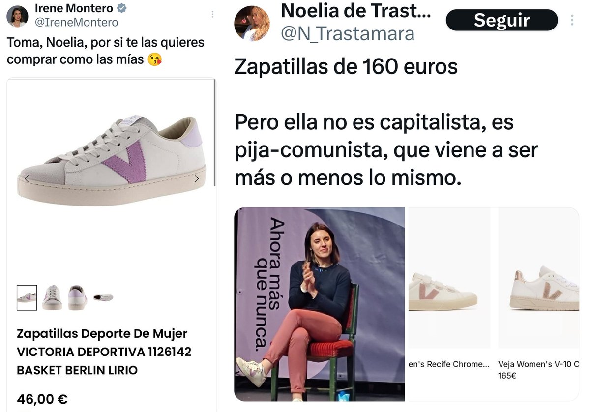 Zasca de Irene Montero a "Noelia de Tasmania".