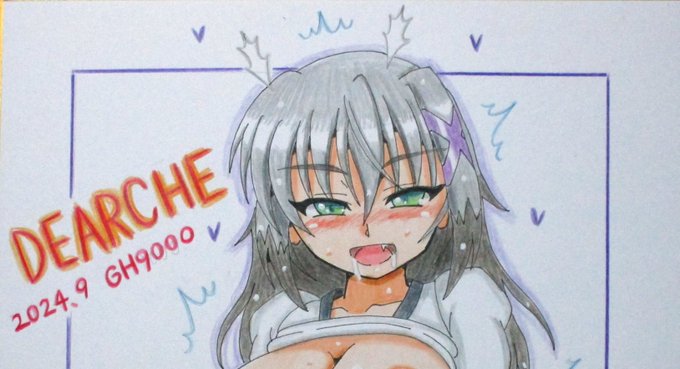 9月の色紙・体操服えっちディアーチェ、完成しました～😆😊
大変えっちなので全体像はpixivにて!
https://t.co/bayZy3XsBH 