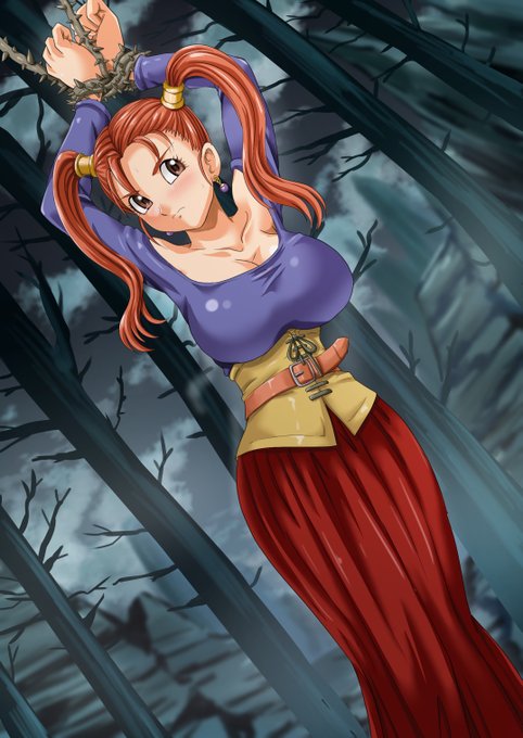 こんばんは!(∩'∀`)∩【Skeb】ハイライト5依頼内容#ドラゴンクエストⅧ#ゼシカ・アルバートリクエスト感謝#Skeb募集中尚たかみFANBOX115 