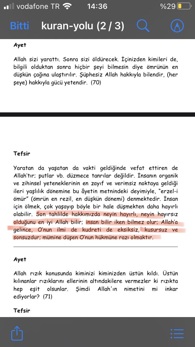 Bugün’ün rızkı