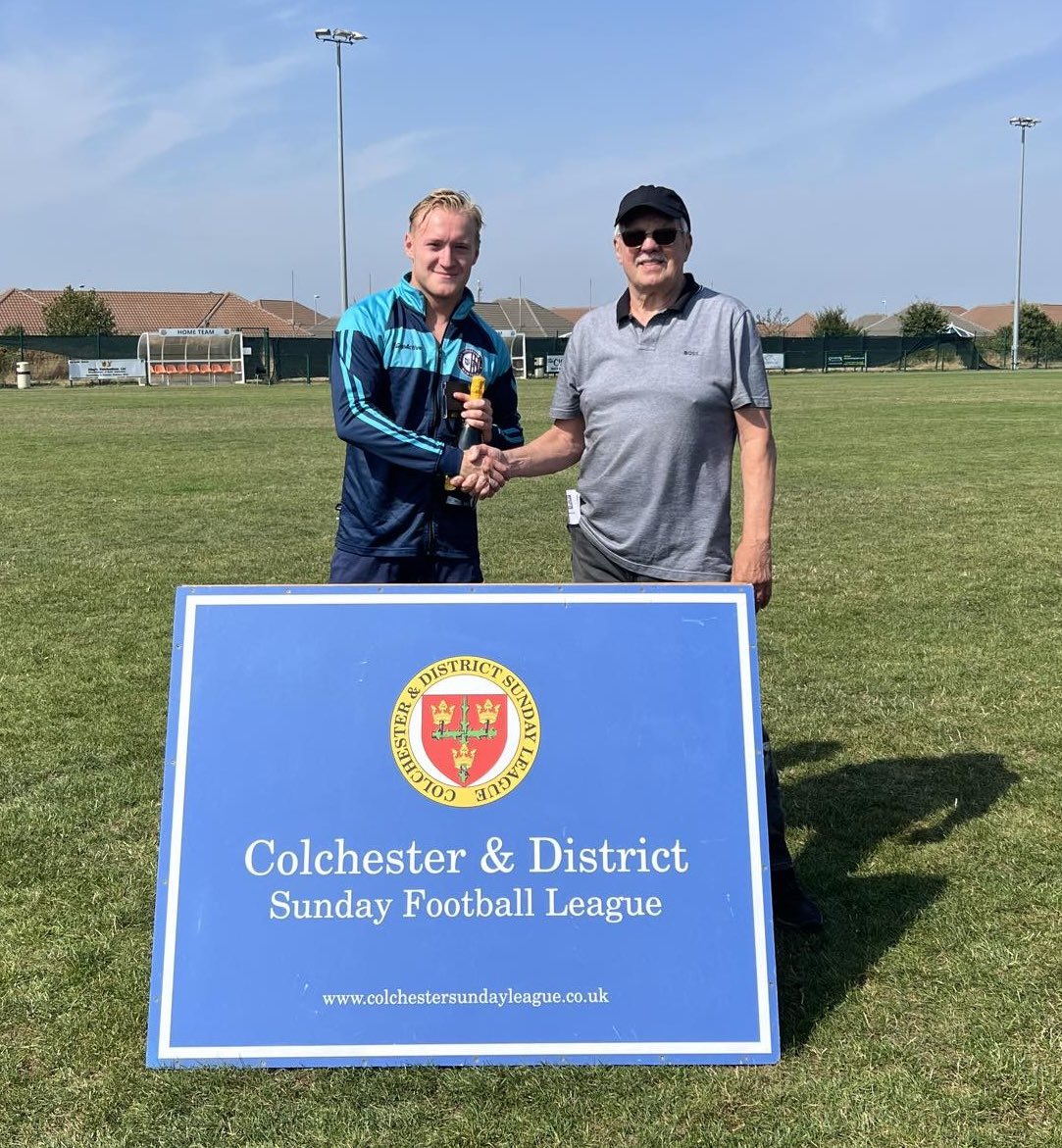 Colchester & District Sunday League (@colsunlge) on Twitter photo <a href="/IceniWanderers/">Iceni Wanderers FC</a> @MensWanderers Todays Man of the Match was selected by the family of Arthur Boswell as Rocha Fosker of @MensWanderers <a href="/IceniWanderers/">Iceni Wanderers FC</a> @MensWanderers Todays Man of the Match was selected by the family of Arthur Boswell as Rocha Fosker of @MensWanderers