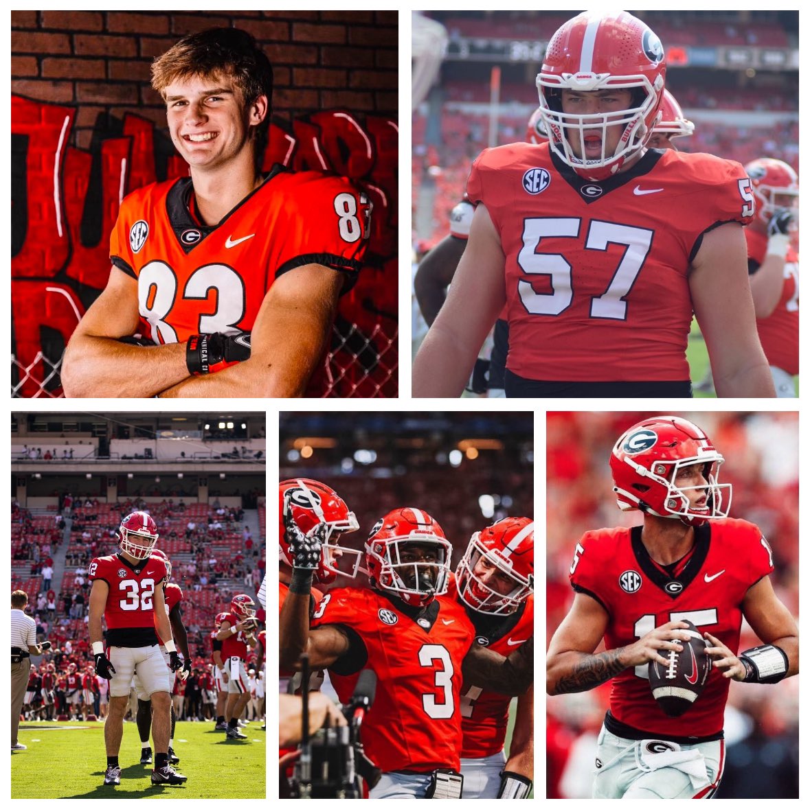 Top Offensive PFF Grades for Georgia vs Clemson

1 - London Humphreys - 93.2
2 - Monroe Freeling - 76.8
3 - Cash Jones - 75.0
4 - Nate Frazier - 74.4
5 - Carson Beck - 73.8