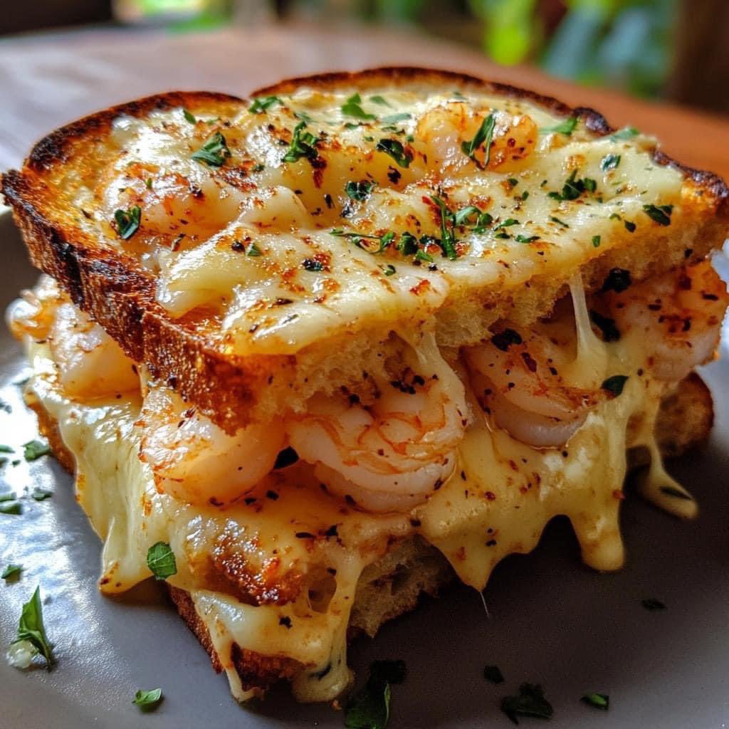 eatinerni's tweet photo. 🚨Cheesy Garlicr Bread Shrimp Grilled Cheese ‼️ https://t.co/h7N1nWRzzc
