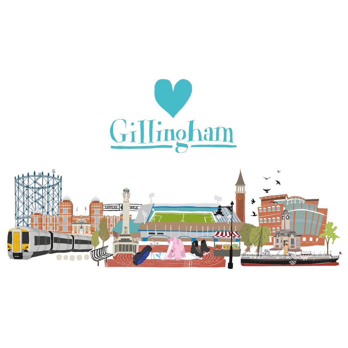 Great to catch up with Cabinet colleagues and Gillingham councillors Tracy Coombs and Louwella Prenter at the Big Day Out on Gillingham High Street. Lots happening from food stalls to entertainment until 4pm today. #LoveGillingham