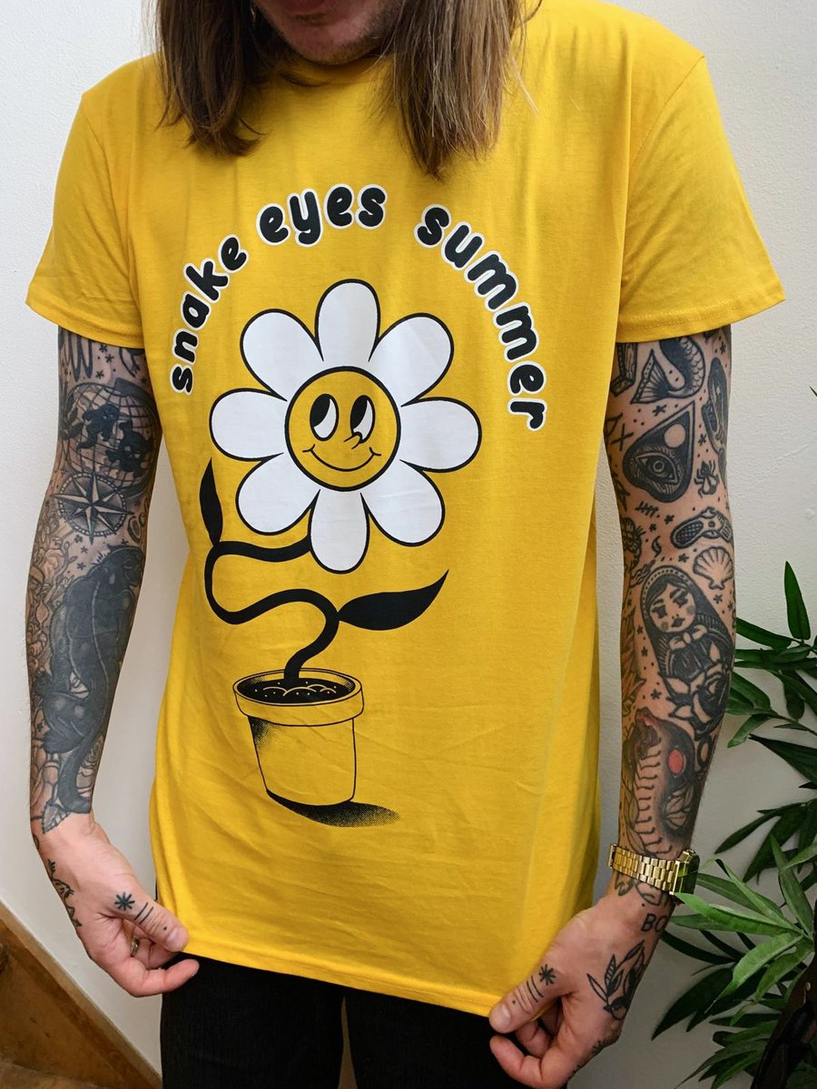 summer tour leftovers are now live on our merch store. limited stock/sizes so get it quick 🚀 
 
wehavesnakeeyes.bigcartel.com