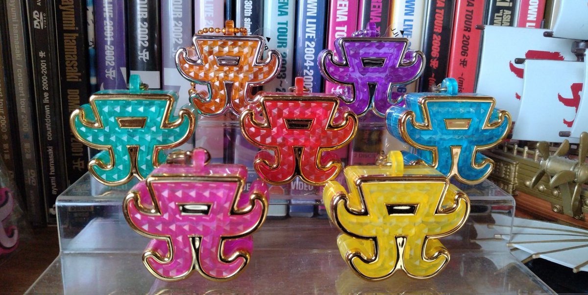 前回のチャームライト＋今回のオレンジとパープル

こうなると、＋αも欲しくなるやつ🌈