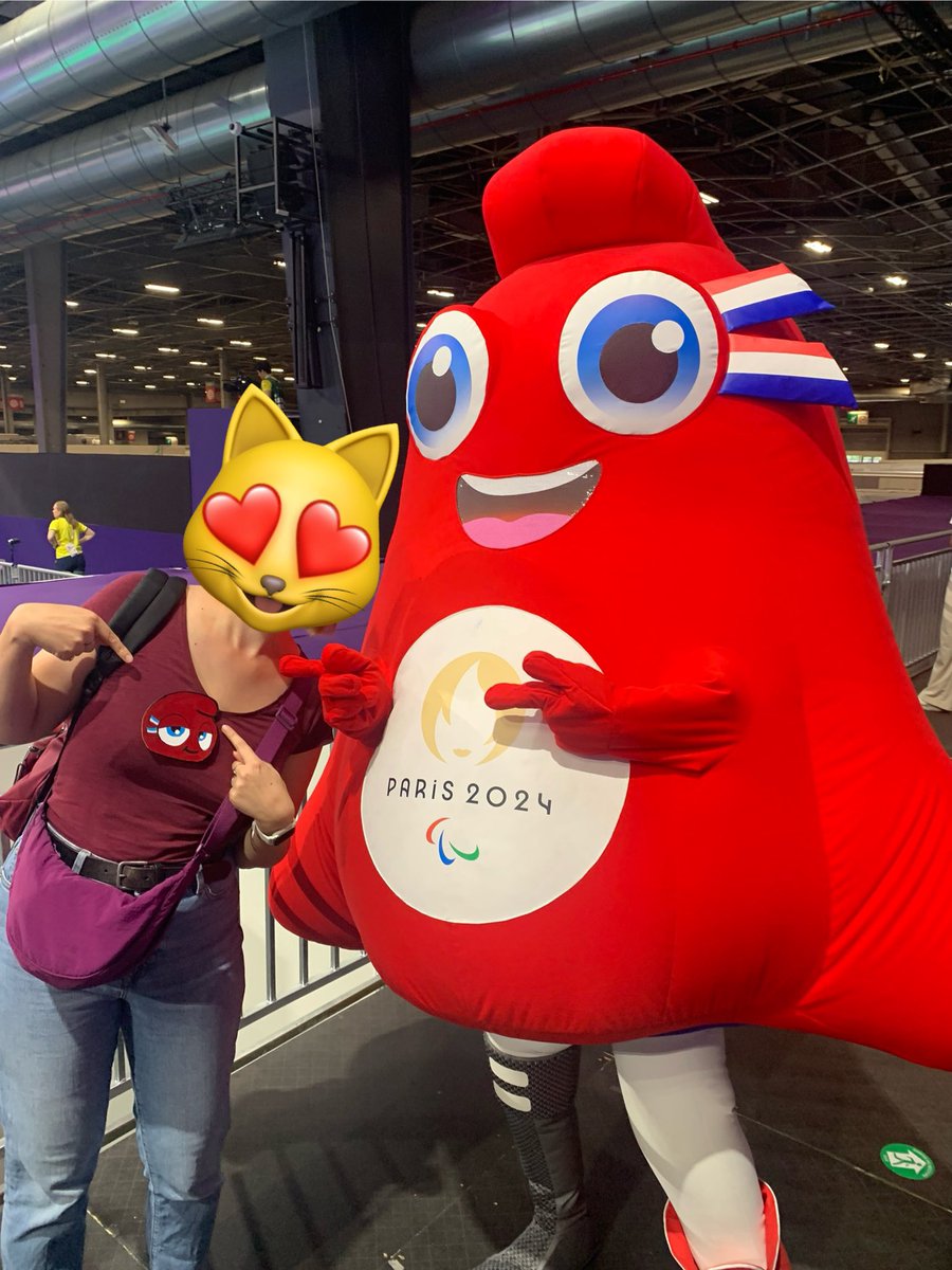 Le rêve d’une vie 😆 #Phryges #ParalympicGames #JeuxParalympiques