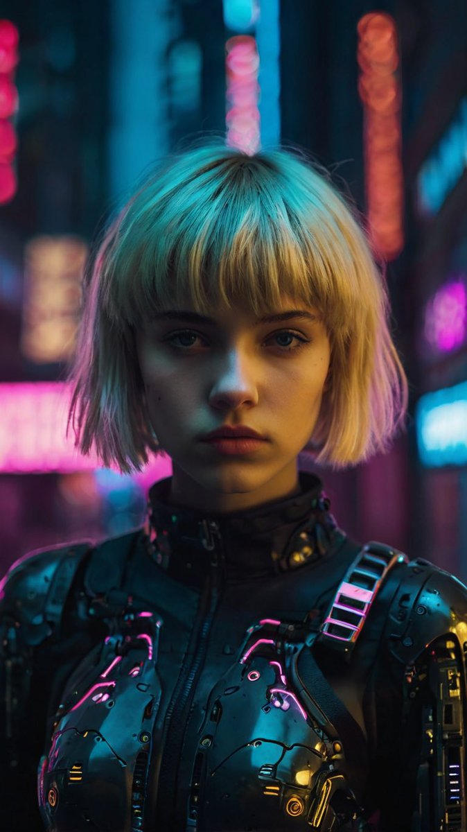 Cyberpunk 2024 Part 2
youtube.com/shorts/Dz3FZYG…

#ai
#ai美女
#cyberpunk 
#kling
#leonardoai 
#filmora
#matrix
#ghostintheshell