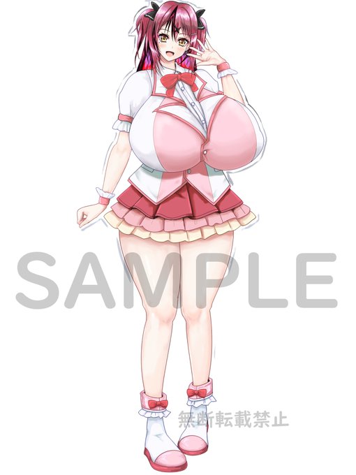 【MARIIA推しメンセット・小日向イチコ】
アクリルスタンド用の立ち絵ができました! 