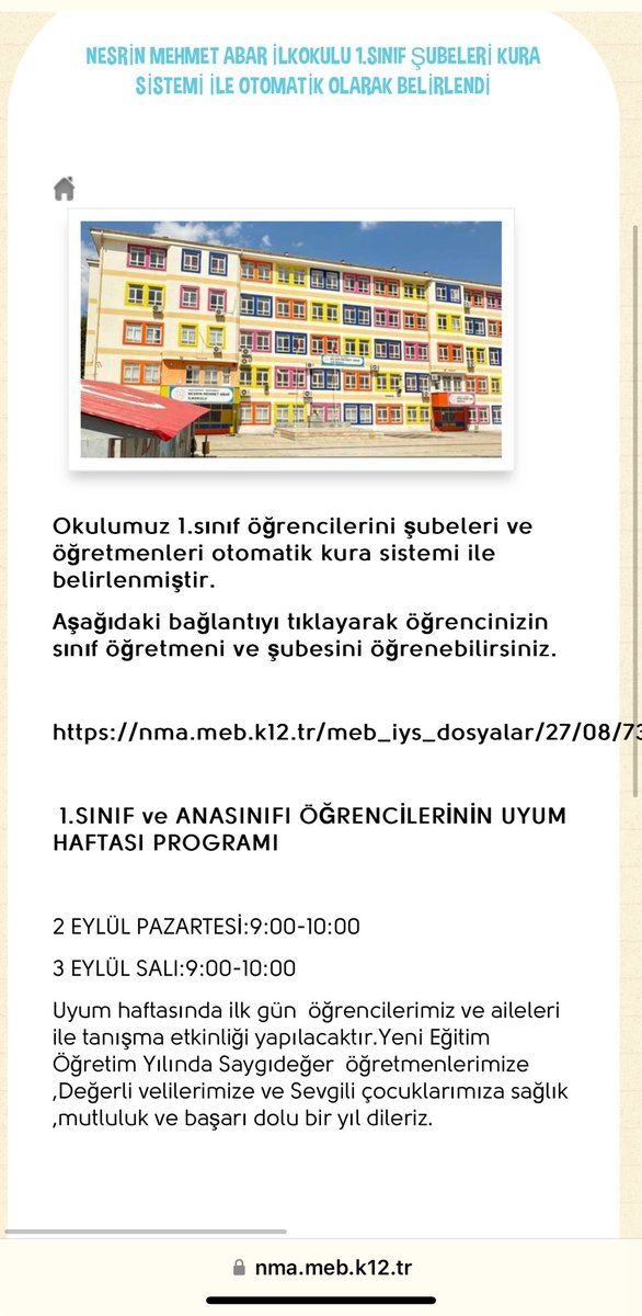 NESRİN MEHMET ABAR İLKOKULU (@abarnesrin) on Twitter photo 
