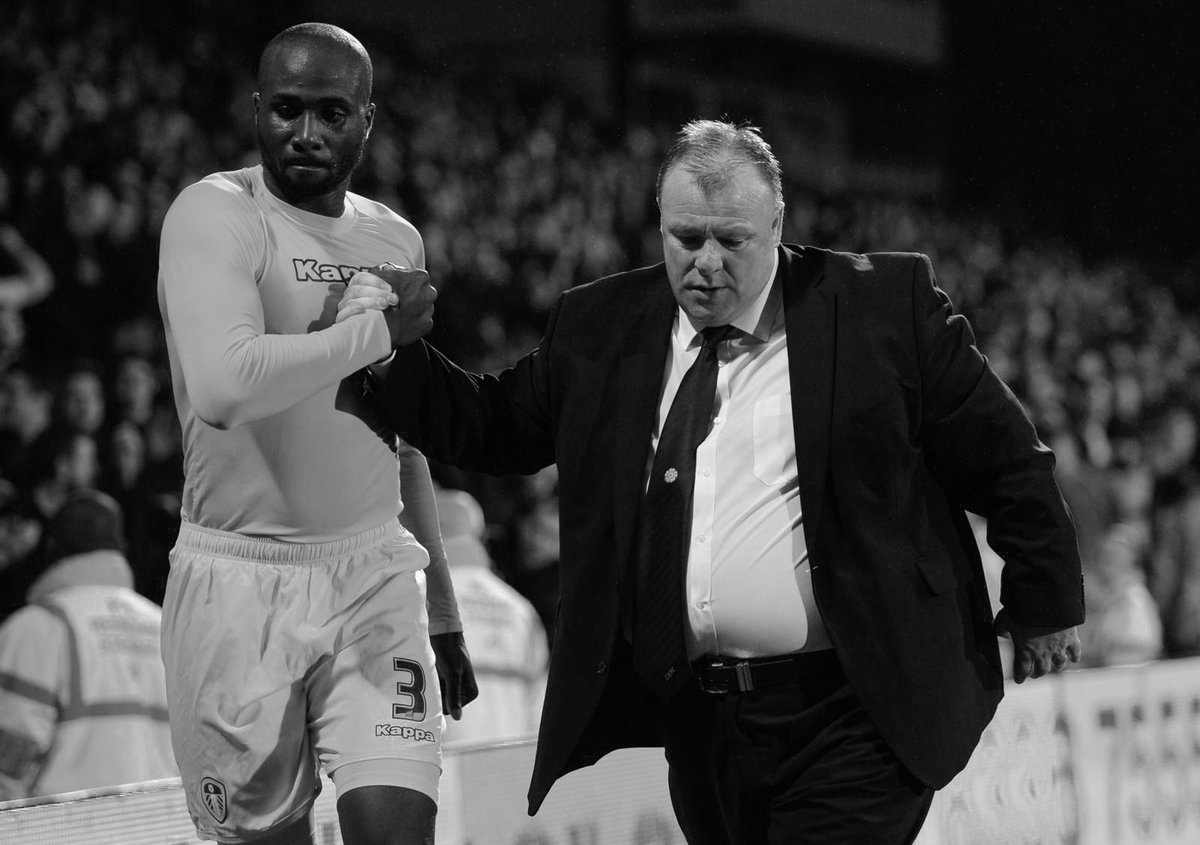 RotherhamUnited's tweet photo. ❤️ | Millers boss Steve Evans on the passing of Sol Bamba:

Given the passing of my former club captain and friend at Leeds United, Sol Bamba, may I express my deepest condolences to his immediate family and friends. 

I spent many hours with him and he often spoke of his love for his wife Chloe and his children Roonea, Lily and Amy.

He was a great leader, a gentlemen and on the pitch and he was a warrior for me in my time as head coach at Leeds United.

See you at the far post big man.. RIP 🙏