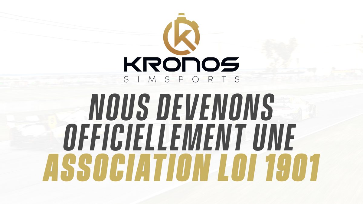[Annonce générale]

L'équipe devient officiellement une Association loi 1901 ! 🎉

Cette étape marque une avancée majeure, nous permettant de grandir et d'évoluer. 💪

Merci à tous pour votre soutien, ceci n'est que le début !🚀

<a href="/nws_racing/">NWSRacing</a> <a href="/RaceStartTV/">RaceStart.tv</a> <a href="/Dino_Picture/">Dino Picture</a>