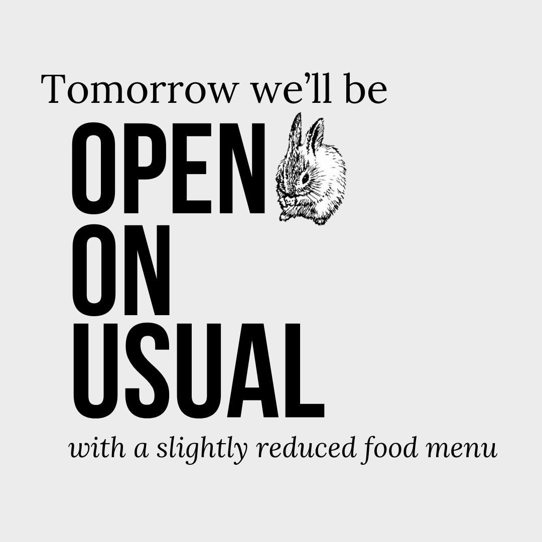 We'll see you tomorrow from 7:30am! ☕