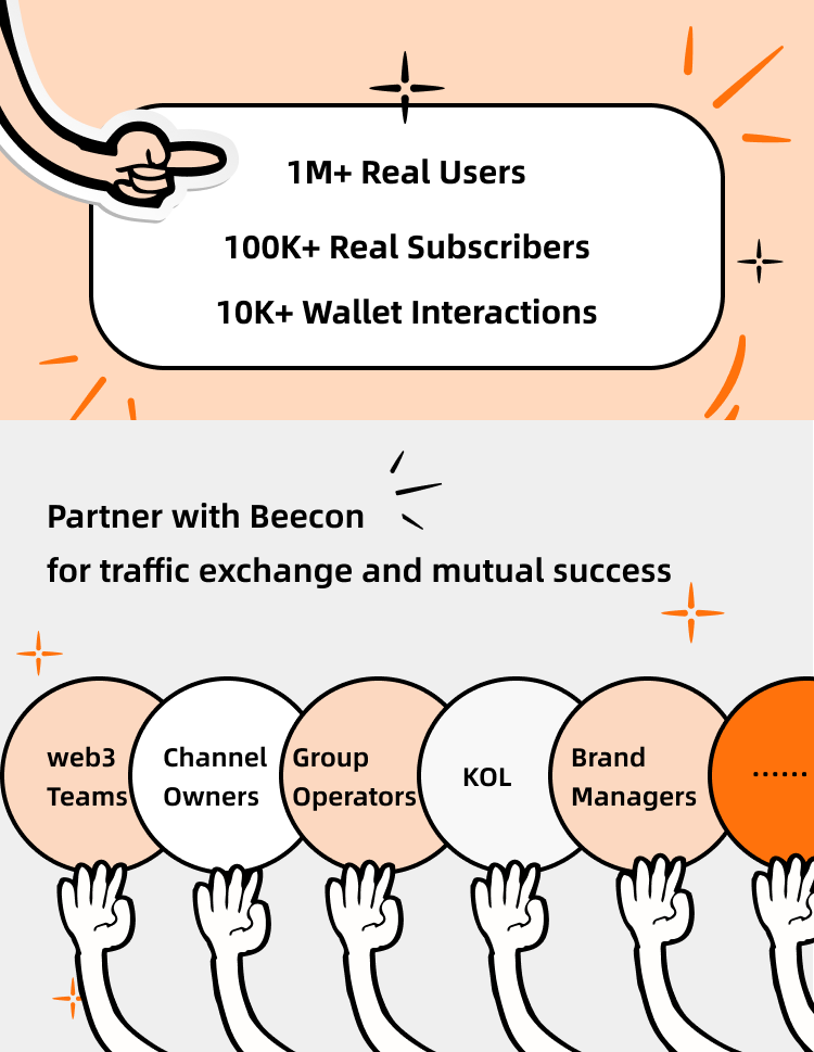 Beecon New Update: 🎉
Perfect for new project launches.
- 100% real users: Anti-bot, real-time interaction
- Viral growth: Peer-to-peer spread via giveaways
- Web3 traffic: Verified wallet-linked users
#Telegram  #beecon #growth
