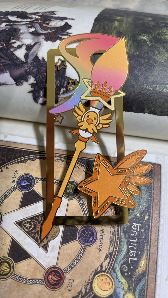 puyachan_'s tweet photo. ✨ Pictomancer Metal Bookmark ✨
Will be available at Makers Quest SG! #msqsg2024 #FFXIVART https://t.co/rdgIk2MqND
