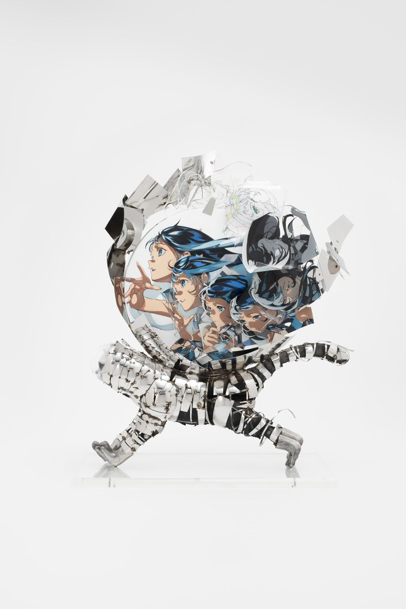 SUN SEEKER 2024 米山舞・ヤノベケンジ Stainless Steel／Tin／Paint