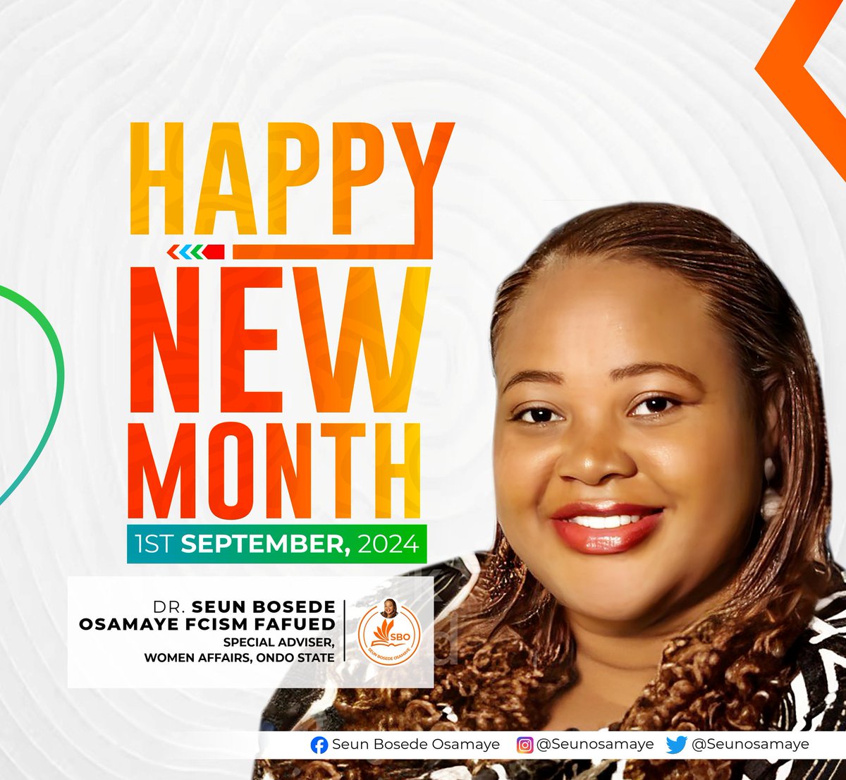 OlusolaJoseph17's tweet photo. We welcome you all into the month of September. May God grant all your heart desires and blesses you all.
#Eyeomoislucky
#Lifeofimpact
#COSCares
#Excellentislucky
#Chidimma #GOAT https://t.co/Hv9NDaIeZs