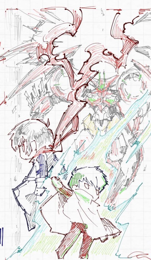 【ゆるぼ】デ竜號♀長編を作っていて、カプの魅力を伝えられればなーと思うのですが、当方アリと思ったら思考停止しちゃって自分でわからないので、いくつかイメージビジュアル載せますので「ここ印象的」「こんな関係を感じる」みたいなのを思いつきでパッと教えていただけますと…😇(続