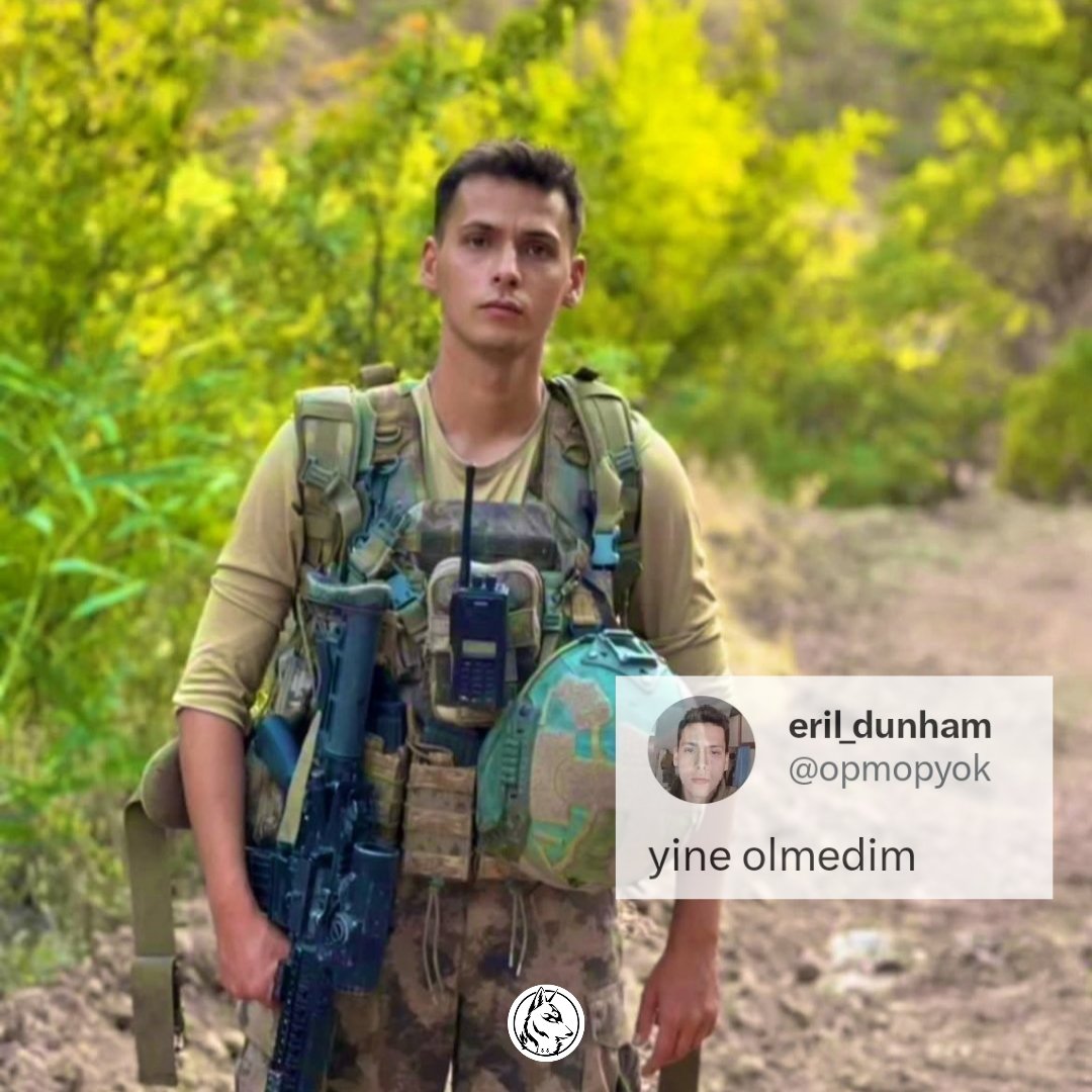 “Yağmur ıslanmayana, aşk yaşamayana, savaş savaşmayana güzel.”

Şehit Piyade Teğmen Eril Alperen Emir
Ad günün kutlu olsun Şehidim!