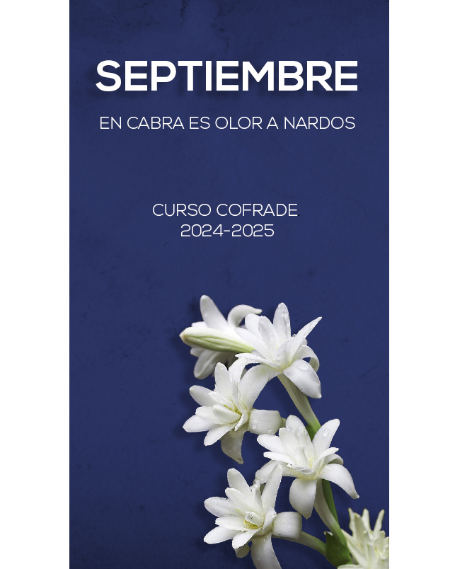 cuaresmaegabren's tweet photo. SEPTIEMBRE
En Cabra es olor a nardos.
Es Virgen de la Sierra.
Es el inicio de un nuevo curso cofrade.

#septiembre #nardos #Cabra #CabraCórdoba #CuaresmaEgabrense #VirgenDeLaSierra #CursoCofrade #Cofrade #BienvenidoSeptiembre https://t.co/yjg0PMBIkY