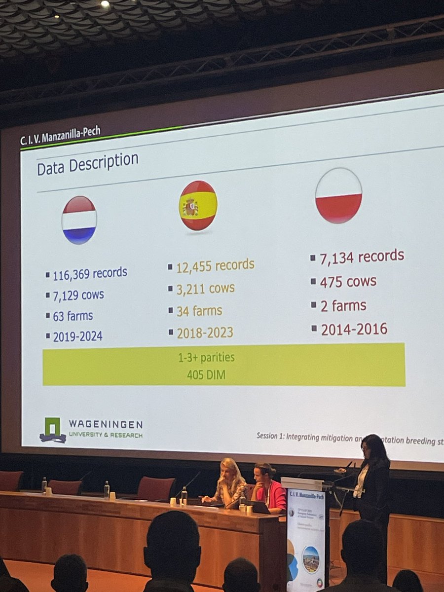 Look at the data! <a href="/civmp17/">Coralia Manzanilla</a> demonstrating what can be done when countries come together and collaborate! #eaap2024