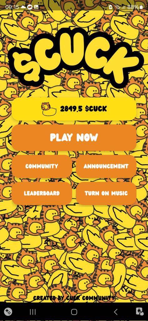 CryptoLoverETH9's tweet photo. @cb_doge $Cuck has been Extremely successful 🎉our first play-to-earn competition winners has been rewarded😊🦆
We’re thrilled to announce our second play-to-earn contest again which has started today, Winners will be rewarded in $Cuck join now and participate. https://t.co/Y5oCzfaTbx https://t.co/MEv31KfT24