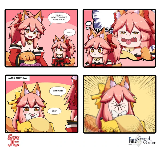 A Mini Lemon Prank. #FateGO #FGO #タマモキャット