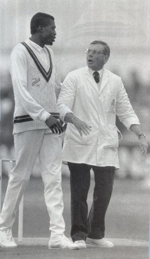 "Bloody 'ell our Curtley, 'ow many times do I 'ave to tell thee not to sneak up on folk like that?"
