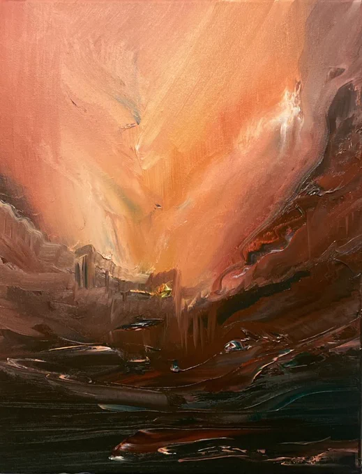 trying to paint