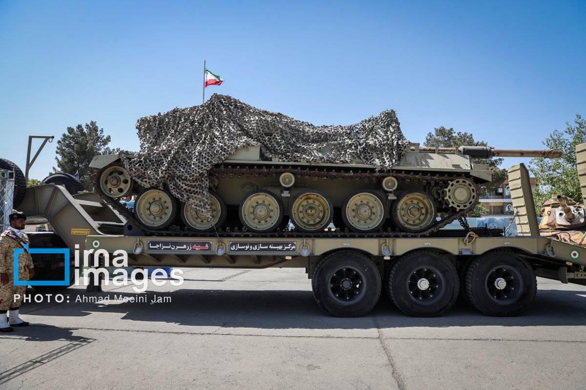 IrnaImages's tweet photo. رونمایی از تانک ارتقا یافته M60
.
Iran unveils upgraded M60 tank
Photo: Ahmad Moeini Jam
.
https://t.co/LtleOl2mGU https://t.co/IVO6uXTkd4