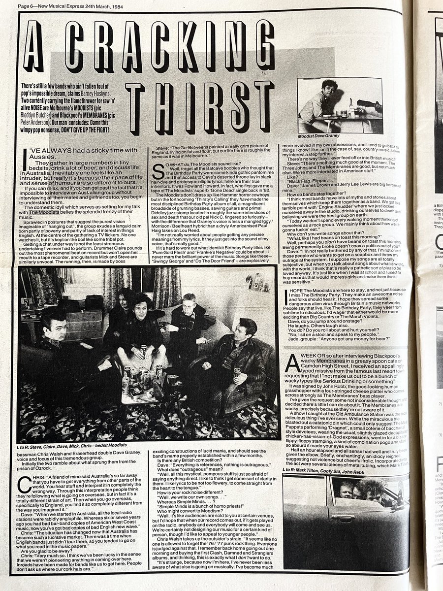 NME 1980s tweet media