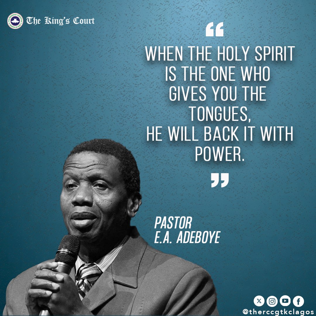 therccgtkclagos's tweet image. &quot;And they were all filled with the Holy Ghost and began to speak with other tongues, as the Spirit gave them utterance.
Then they that gladly received his word were baptized: and the same day there were added unto them about three thousand souls.&quot; - Acts 2:4,21

#rccgtkclagos