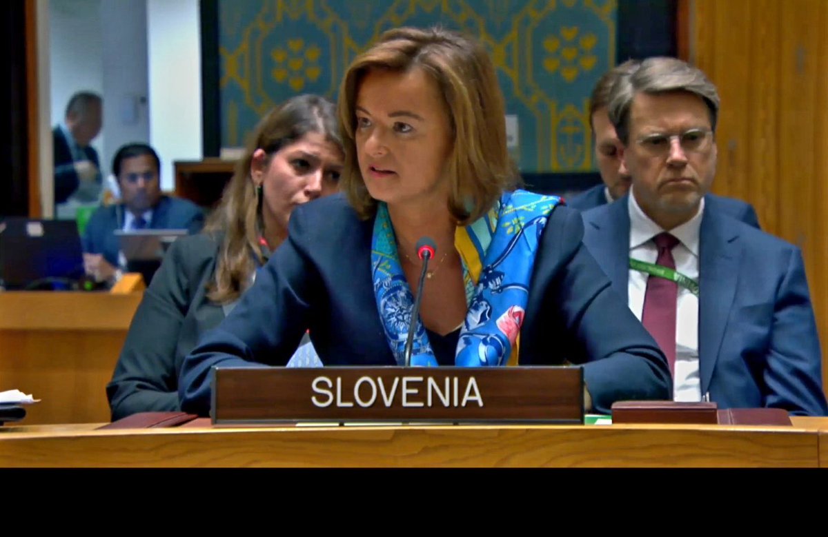 tfajon's tweet image. 🇸🇮začenja svoje prvo predsedovanje VS @UN🇺🇳v obdobju 2024–2025🕊️V VS smo prepoznavna, vidna &amp;amp; spoštovana članica. Naš glas ni le slišan, ampak pogosto odmeva. Ekipi @SLOtoUN se zahvaljujem za odlično delo in jim želim še veliko poguma &amp;amp; vneme ob začetku tega dinamičnega meseca!💪🏻