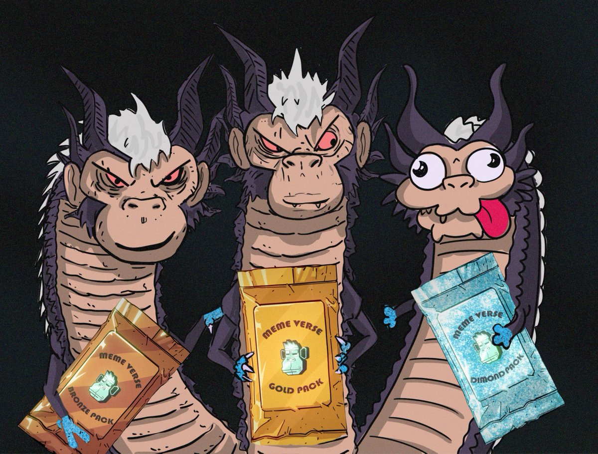 MemePadSol's tweet photo. If you snoozed - you loose, those who Aped shall be rewarded 📈 It's time for Degens to show off their Bullishness with the Memeverse Members Pack 🔥 https://t.co/UME4DPu82Z