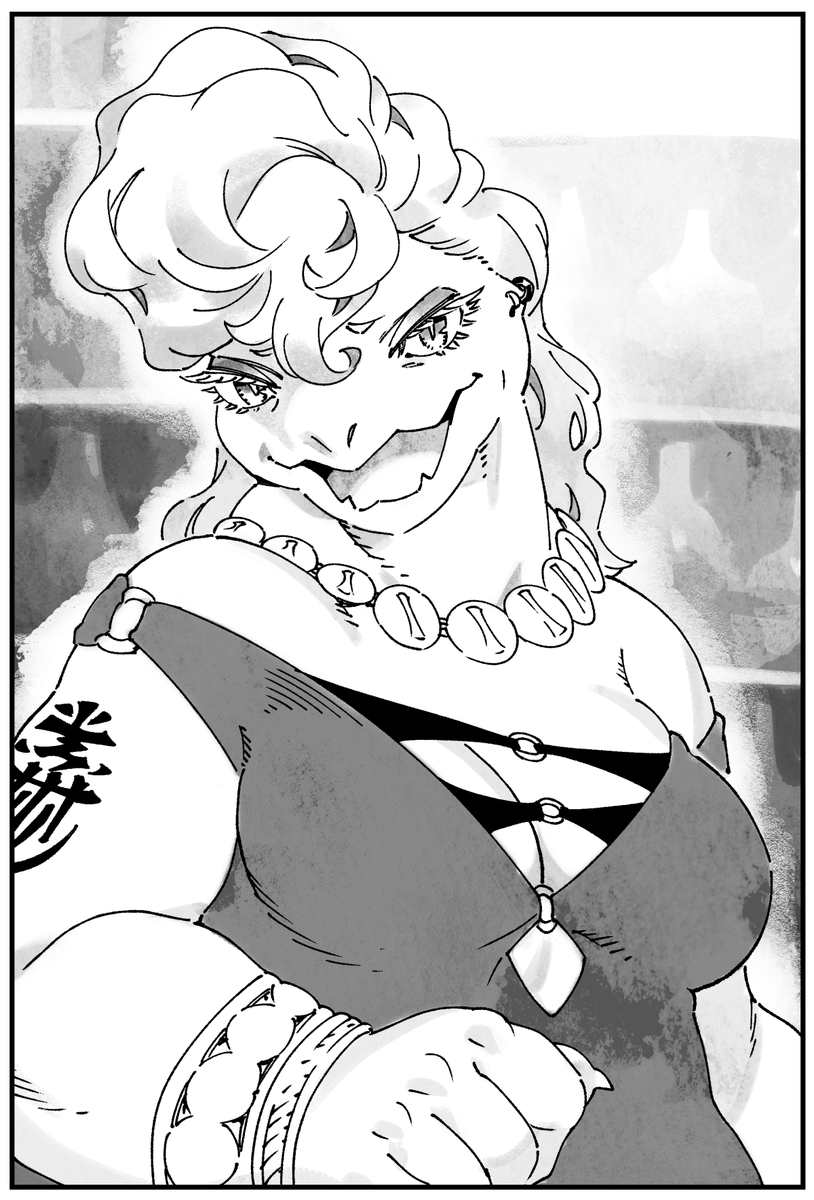 【挿絵】
「あの子のことがよっぽど大切なんだねェ」
https://t.co/ZbkpyybXv6
#イズミと竜の図鑑 
