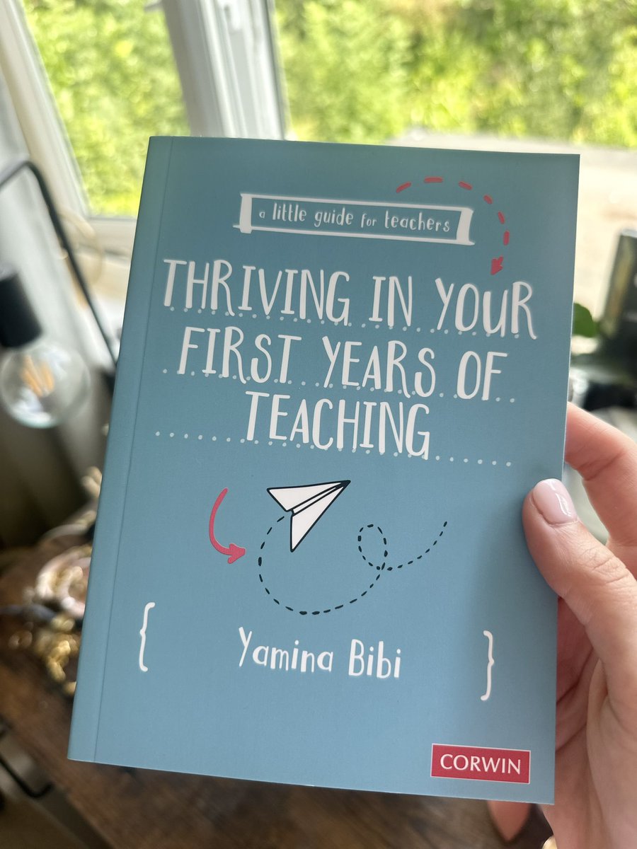 Beyond excited to receive my copy of this book written by the incredible <a href="/msybibi/">Yamina B</a>! 

Yamina was my mentor in my NQT year and I know this book will be filled with all the wisdom she shared with me all those years ago… and more! 

So proud of you, Yam! 👏 🎉