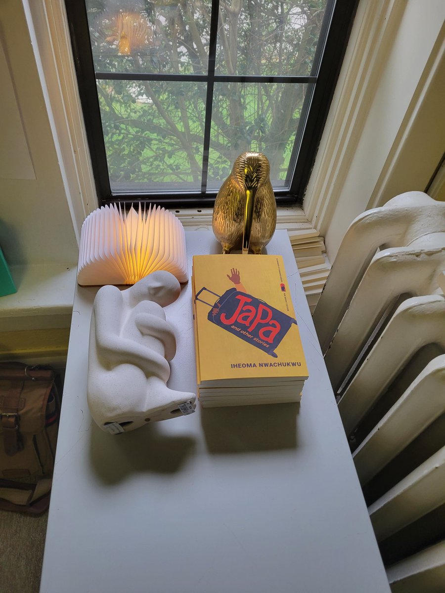 Today is the publication day of my debut book, JAPA AND OTHER STORIES. I can barely contain my joy!!! 

So much went into this book—almost a decade of patient, hard work. I am happy to share this gift with the world. Much love!! 

PREORDER: ugapress.org/book/978082036…