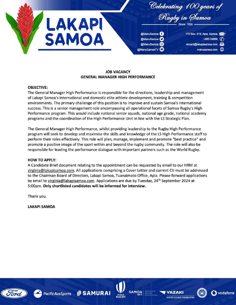 Rugby Vacancies tweet media