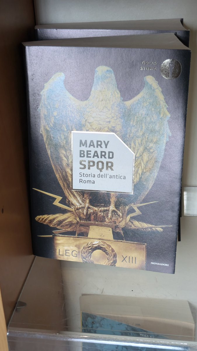 Different_Light's tweet image. When in Rome:

Obvs read pre-visit, but delighted to see @wmarybeard on my travels!