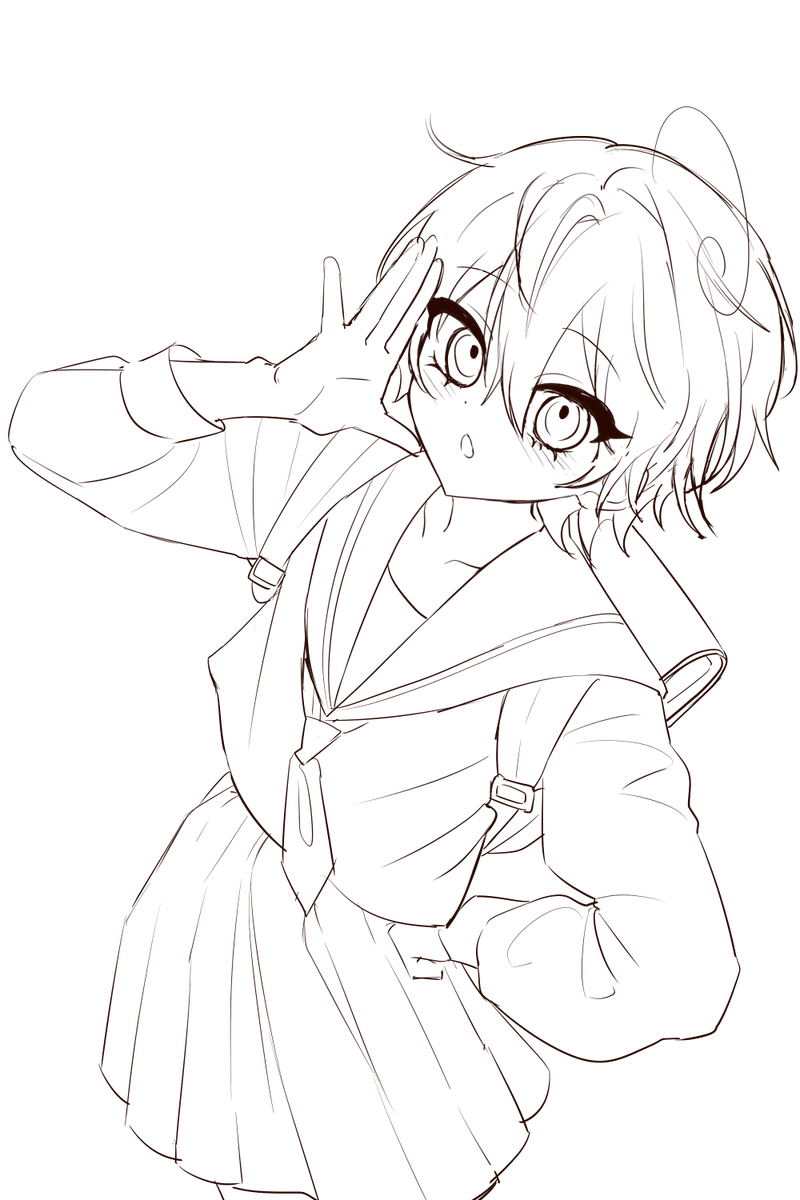 간단하게 응용 크로키를 했답니다...^.^