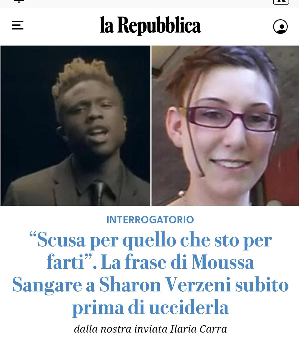 JungerMatilda's tweet photo. L'umanità di quest'uom* è incredibile 🤗
Prima di ucciderla a coltellate sul petto si è scusato, capite uomini bianchi italiani patriarcali e razzisti?
Ma voi non capirete mai, perché siete accecati dall'odio e dal razzism* 😡 https://t.co/tcyyVMyRn4