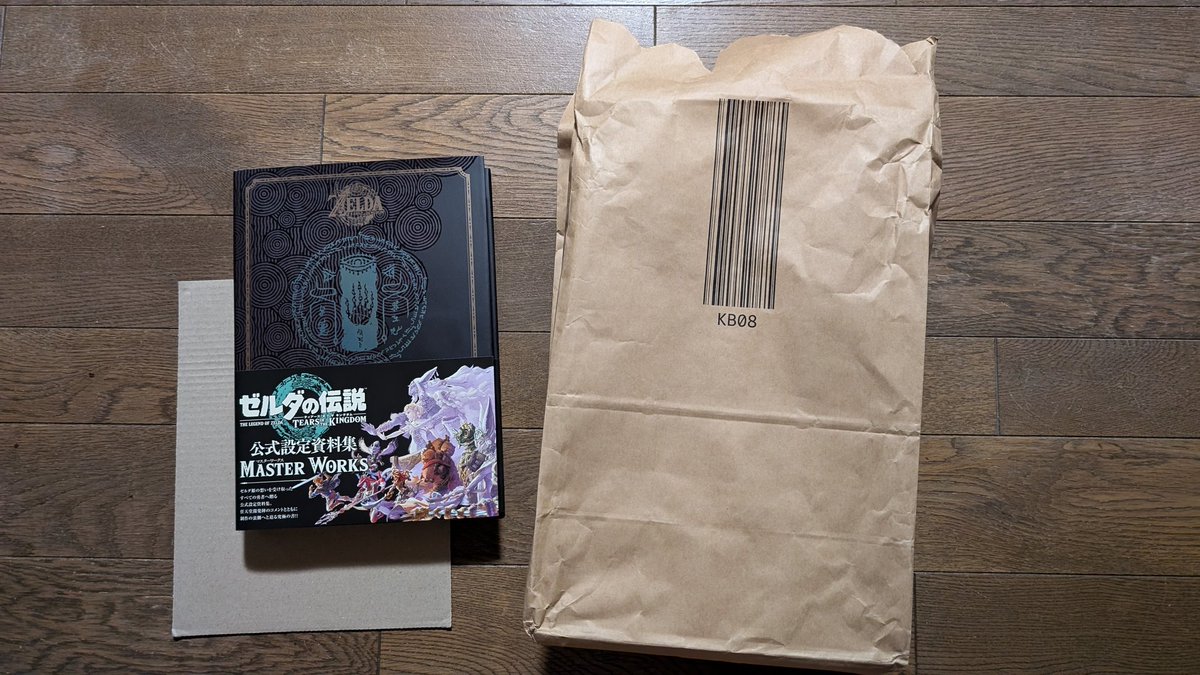 kasa0Zero's tweet photo. ダンボール紙1枚とで紙袋に入れられて届いたけど、角も傷んでなくて配達員優秀だな！ https://t.co/IfDUSlNVVD