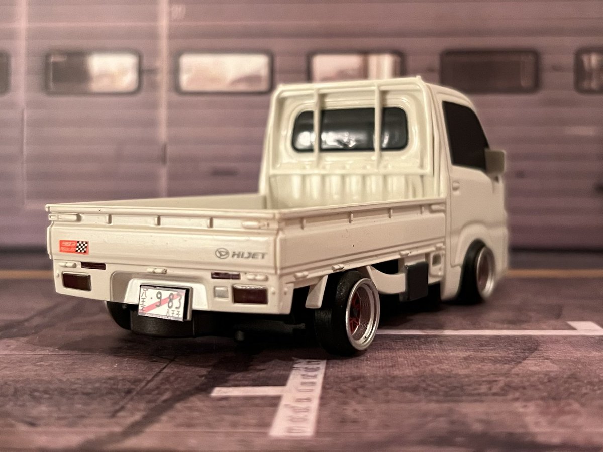 983modeling's tweet image. 1/32  DAIHATSU  HIJET  TRUCK