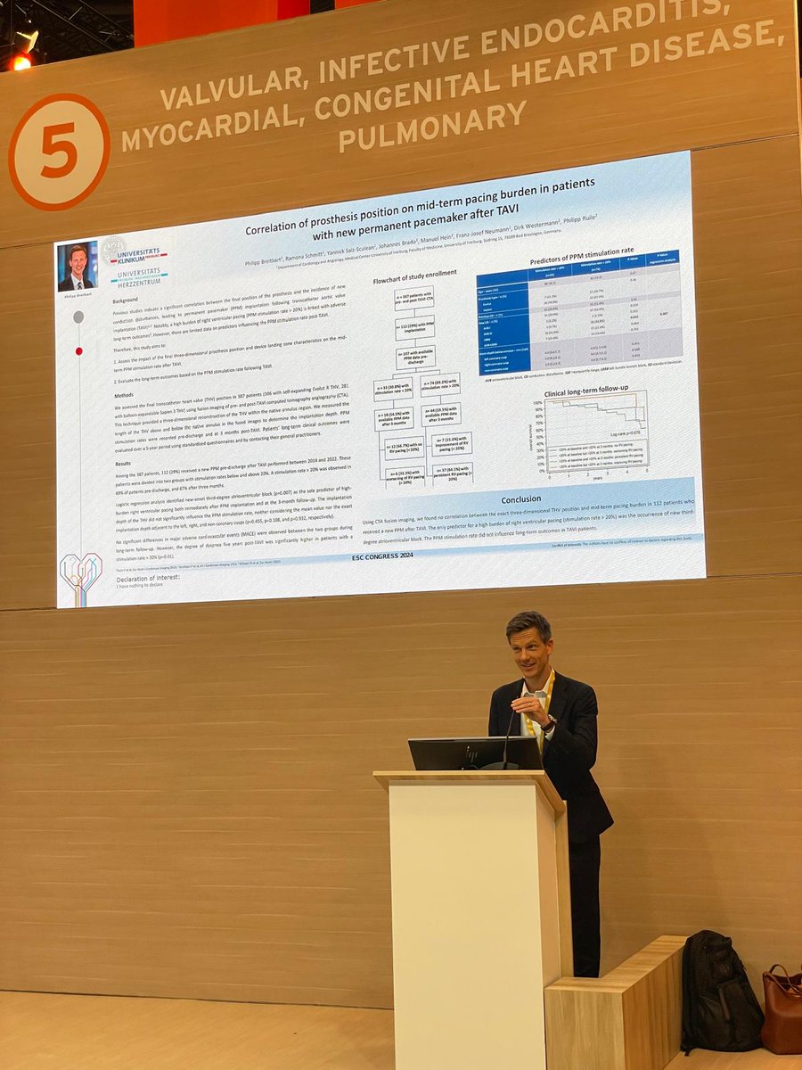 Philipp Breitbart (@kardiophil) on Twitter photo Proud to share our latest data correlating TAVI prosthesis position with mid-term pacemaker pacing burden.
#AGBreitbartRuile
<a href="/Uniklinik_Fr/">Uniklinik Freiburg</a> <a href="/UniFreiburg/">Universität Freiburg</a> <a href="/UHZ_UNIFreiburg/">UHZ Freiburg - Bad Krozingen</a> <a href="/dirkwestermann/">Dirk Westermann</a> <a href="/_Ramona_Schmitt/">Ramona Schmitt</a> <a href="/AGIKinterv/">AGIK</a> <a href="/YoungDgk/">Young DGK</a> <a href="/Herzstiftung/">Deutsche Herzstiftung</a> Proud to share our latest data correlating TAVI prosthesis position with mid-term pacemaker pacing burden.
#AGBreitbartRuile
<a href="/Uniklinik_Fr/">Uniklinik Freiburg</a> <a href="/UniFreiburg/">Universität Freiburg</a> <a href="/UHZ_UNIFreiburg/">UHZ Freiburg - Bad Krozingen</a> <a href="/dirkwestermann/">Dirk Westermann</a> <a href="/_Ramona_Schmitt/">Ramona Schmitt</a> <a href="/AGIKinterv/">AGIK</a> <a href="/YoungDgk/">Young DGK</a> <a href="/Herzstiftung/">Deutsche Herzstiftung</a>