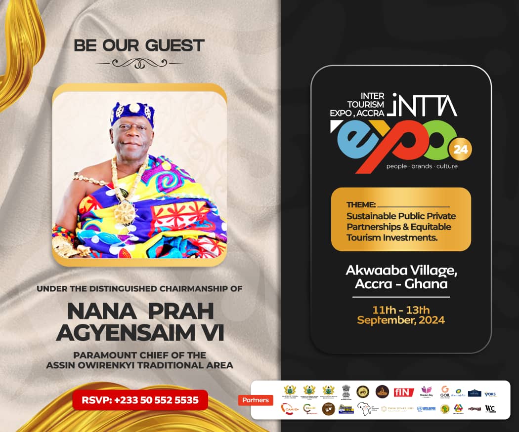 Get ready for the 2024 Inter Tourism Expo! 
Join us on 11th - 13th September 2024 to discover new destinations, meet industry experts &amp; experience the latest tourism trends! Register now! intertourismexpo.com #iNNTA2024 #InterTourismExpoAccra #GhanaTourism