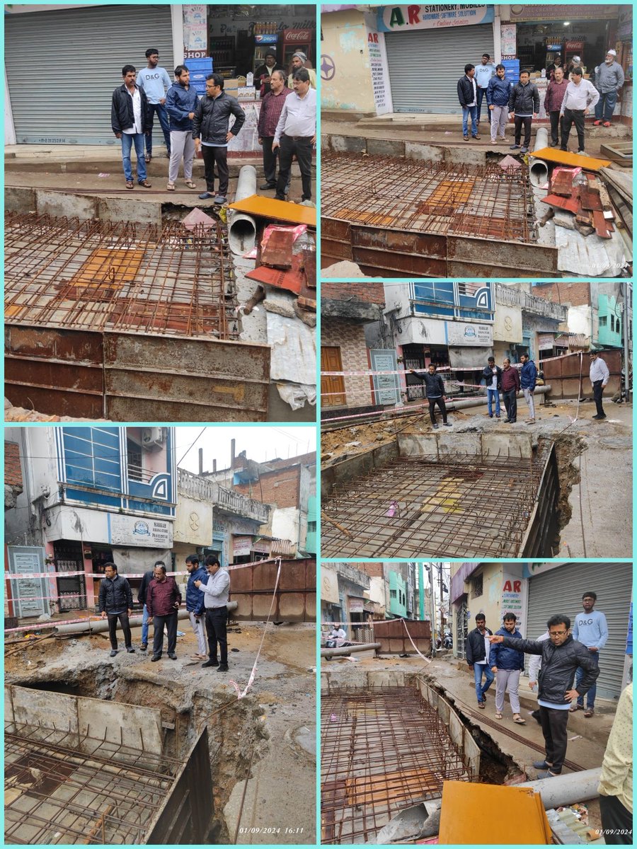 Sir/Madam, 
Inspection of SNDP Box Drain work at Macca Colony of Falaknuma Circle along with Engineers.

<a href="/CommissionrGHMC/">Commissioner GHMC</a> 
<a href="/GHMCOnline/">GHMC</a> 
<a href="/gadwalvijayainc/">Vijayalaxmi Gadwal, GHMC MAYOR</a> 
<a href="/PrlsecyMAUD/">Prl Secy MAUD.</a> 
<a href="/TelanganaCMO/">Telangana CMO</a>
